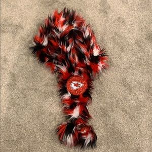 Fuzzy Kansas City Chiefs Hat